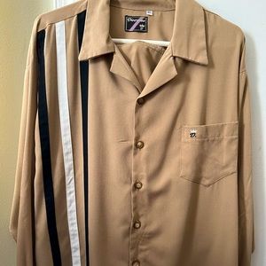 90’s long sleeve racing striped shirt